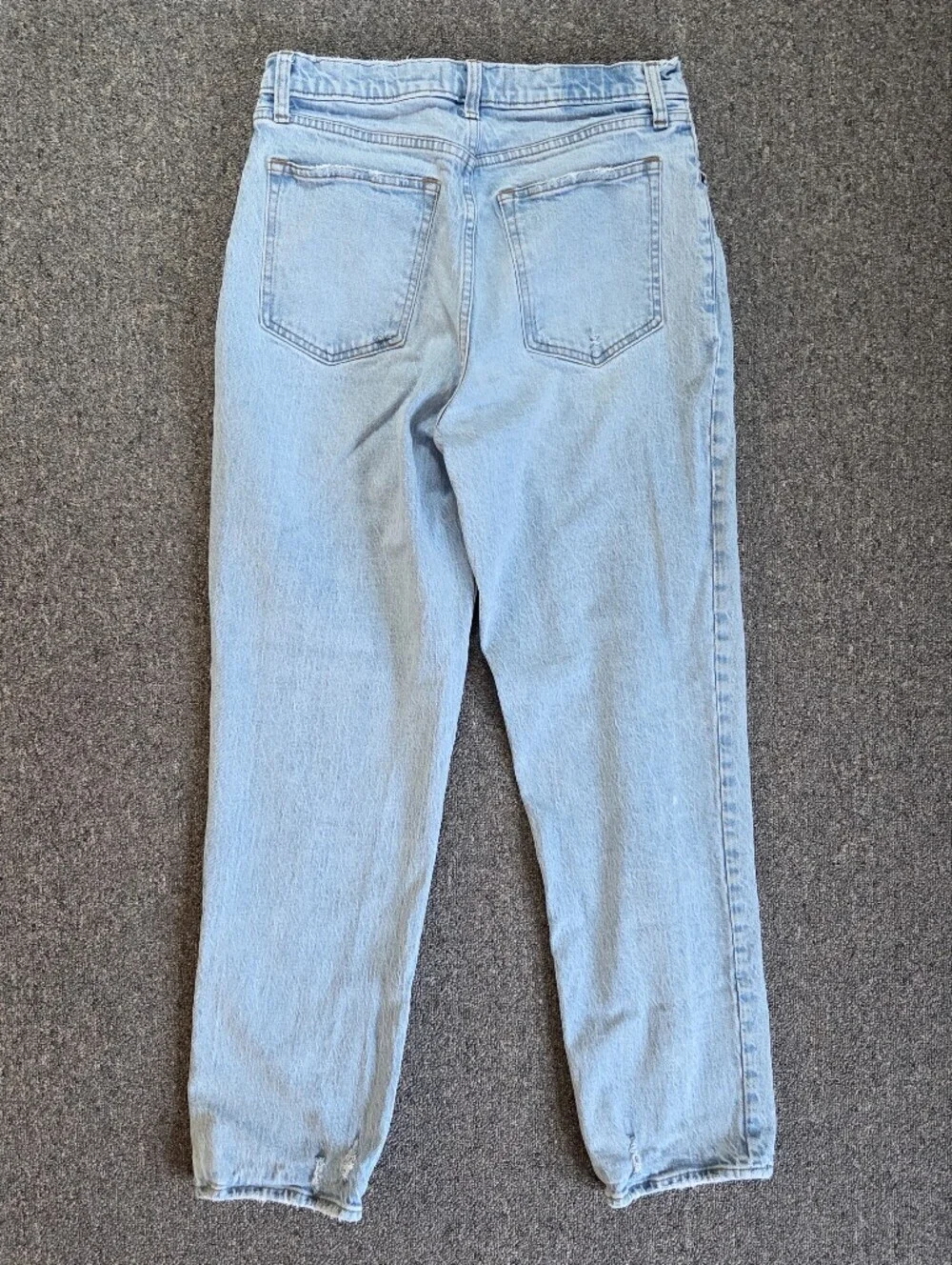 Abercrombie & Fitch Curve Love The '90s Straight Ultra High Rise Jeans 31/12R